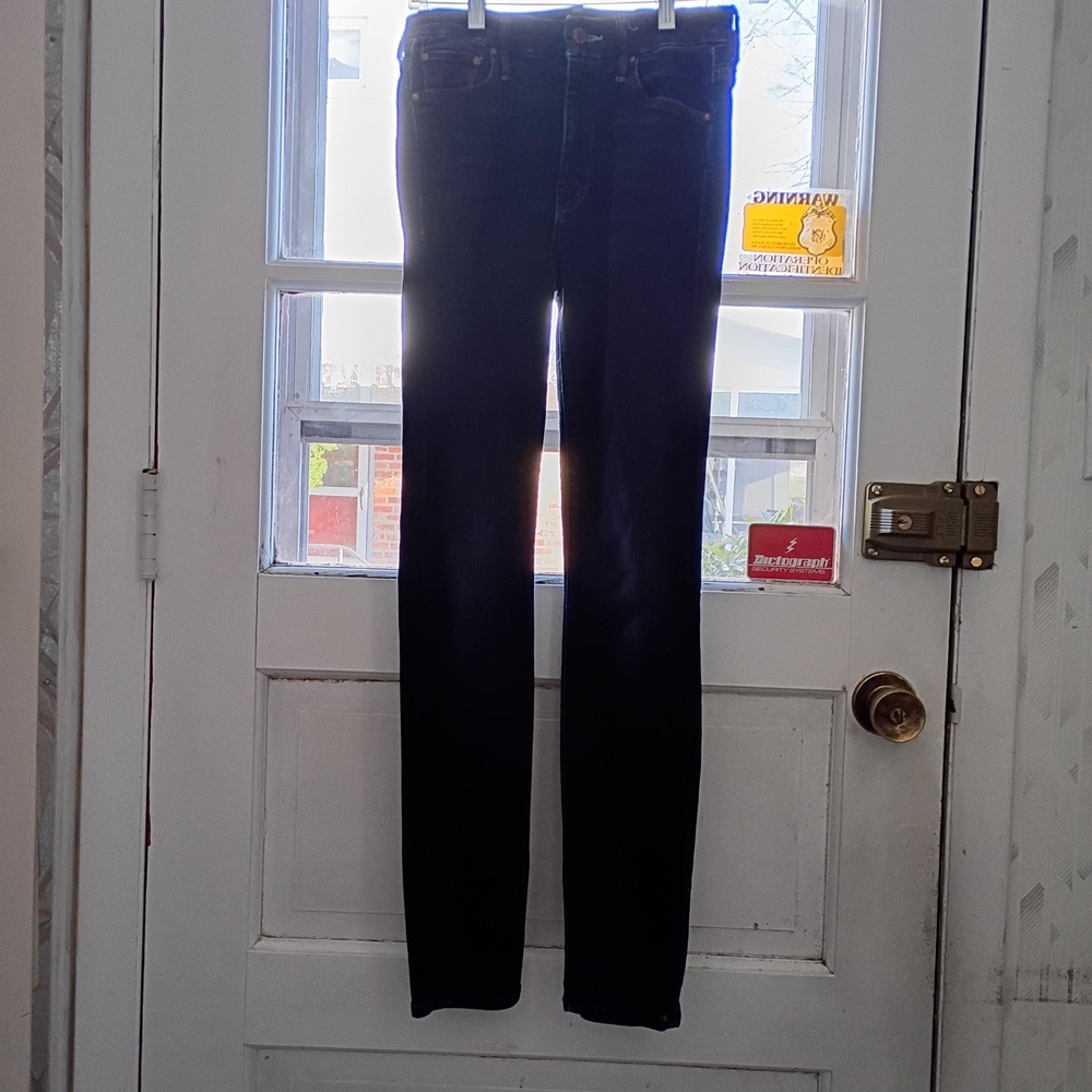 MOTHER Jeans Women Sz 25 High Waisted Looker Coffee Tea Or Me Skinny Y2K Style